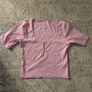 Pink Abercrombie and Fitch Top